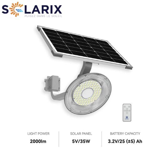 Lampadaire Solaire de Jardin QS -500W